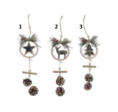 BOULE AJOUREE BOIS AVEC