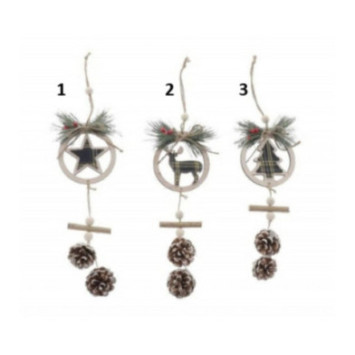 BOULE AJOUREE BOIS AVEC