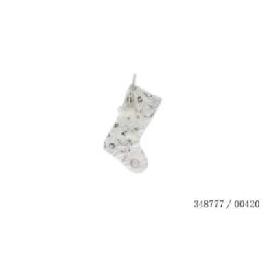 CHAUSSETTE DE NOEL BLANCHE