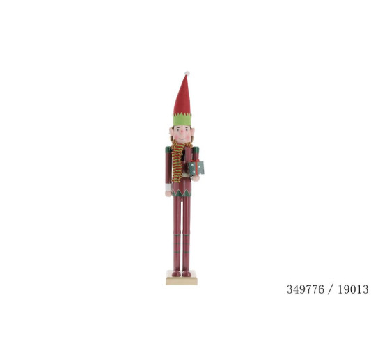 LUTIN DEBOUT EN BOIS H.1.28M