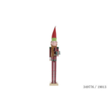 LUTIN DEBOUT EN BOIS H.1.28M
