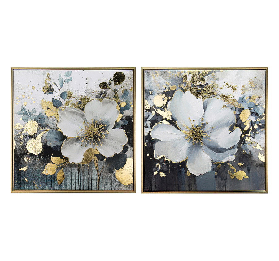 TOILE IMPRIMEE FLEUR JIHO