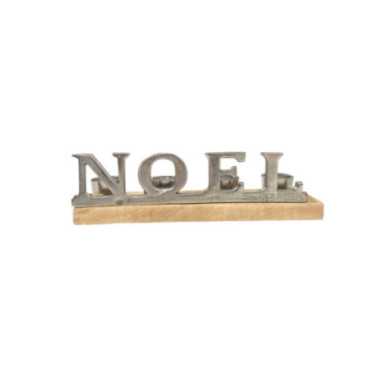 PHOTOPHORE NOEL EN BOIS