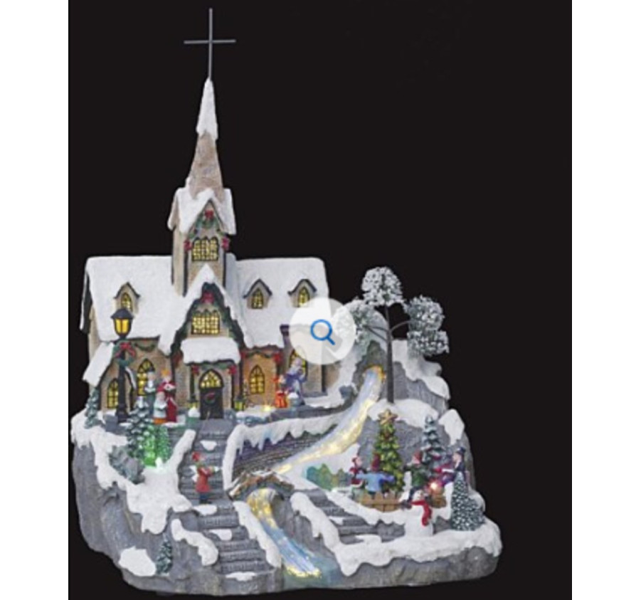 VILLAGE DE NOEL L EGLISE