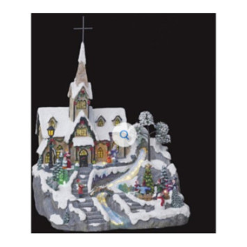 VILLAGE DE NOEL L EGLISE