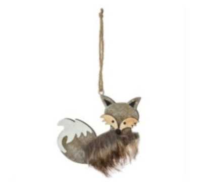 RENARDS EN BOIS X2PIECES