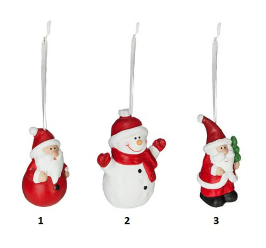 SUJET EN CERAMIQUE ROUGE ET