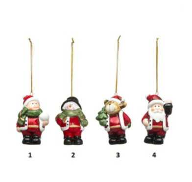 SUJET DE NOEL EN CERAMIQUE