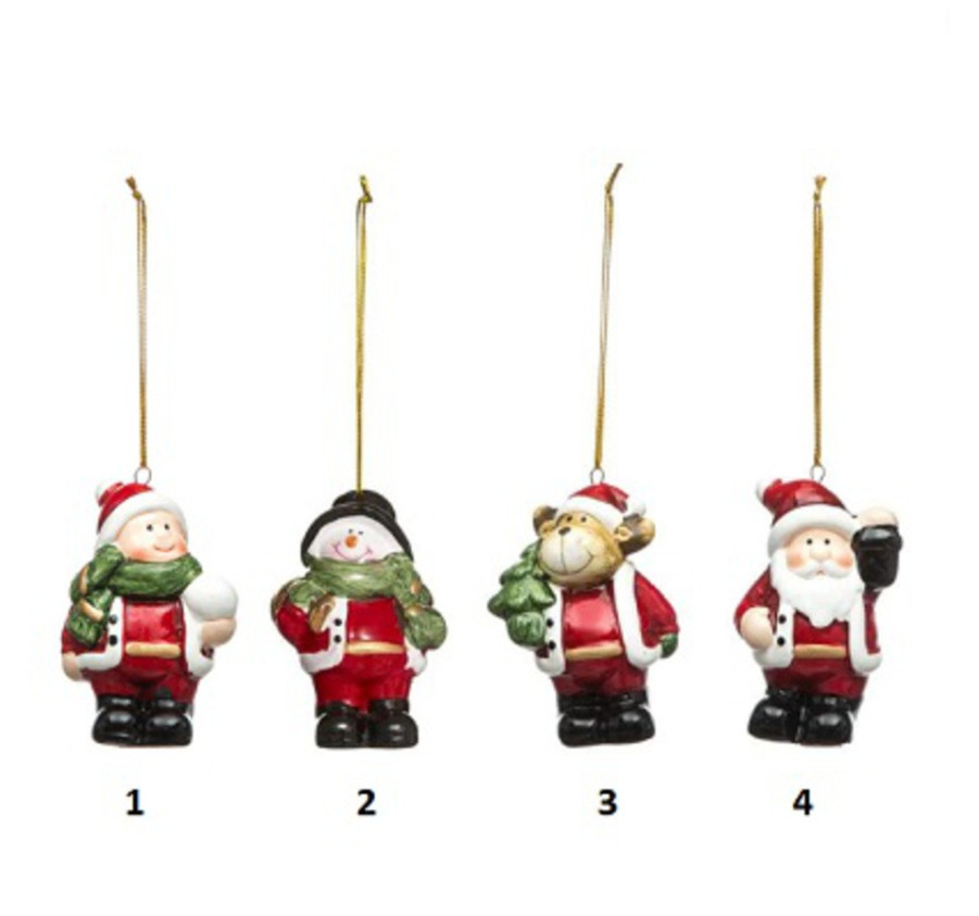 SUJET DE NOEL EN CERAMIQUE