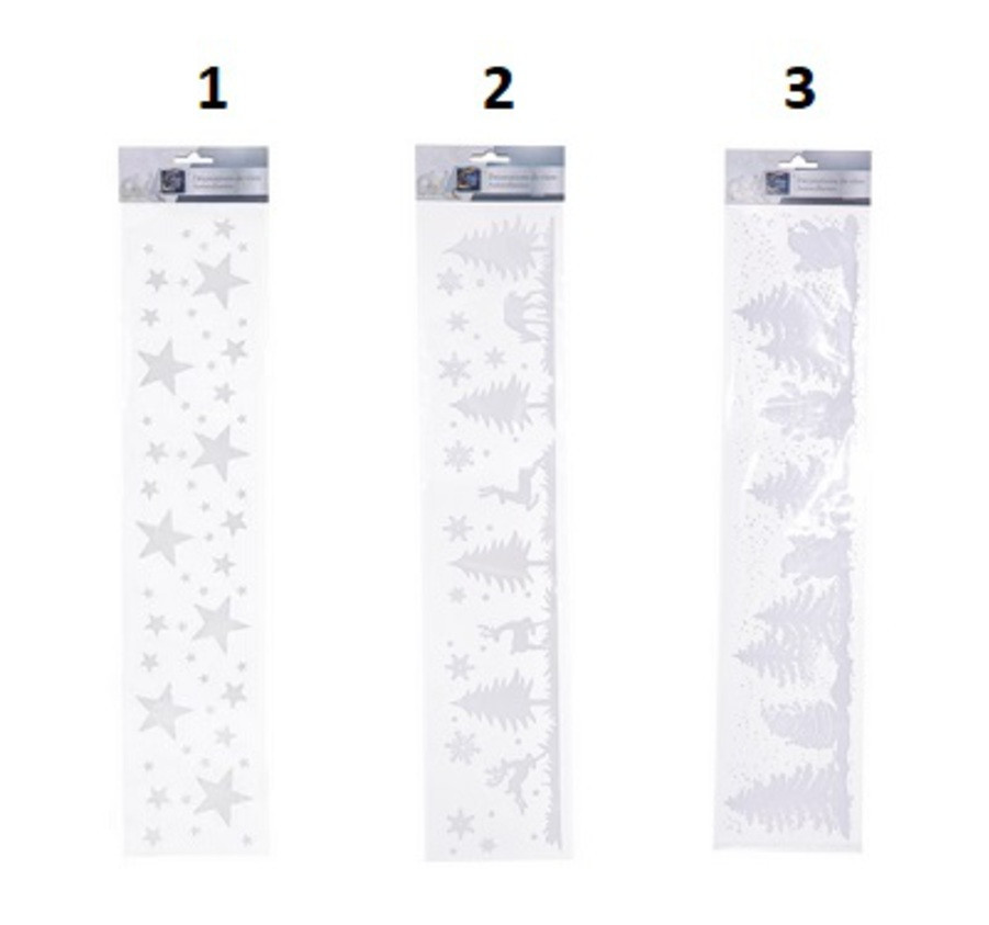 STICKER DE VITRE FLOQUEE