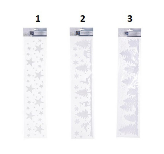 STICKER DE VITRE FLOQUEE