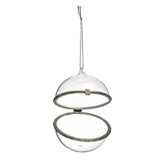 BOULE EN VERRE A OUVRIR