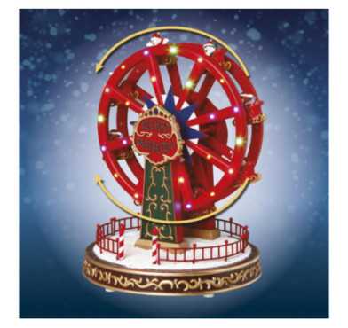 VILLAGE DE NOEL LA ROUE MANEGE