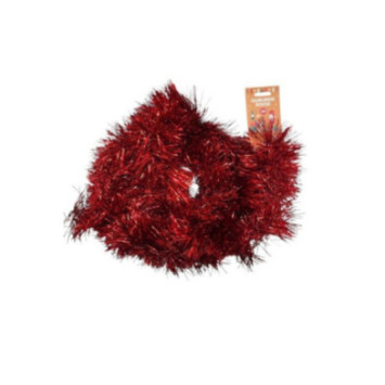 GUIRLANDE 10CM COLORIS ROUGE