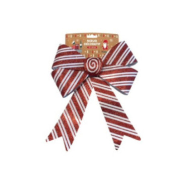 NOEUD ROUGE ET BLANC