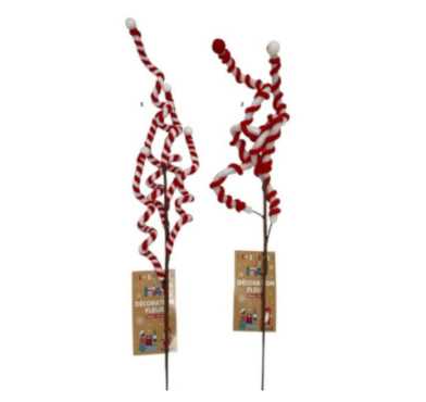 DECO TIGE DE NOEL 62CM