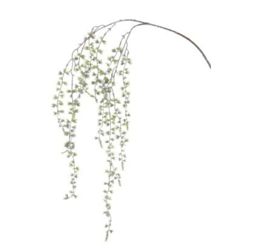 BRANCHE DE FEUILLES PAILLETEES