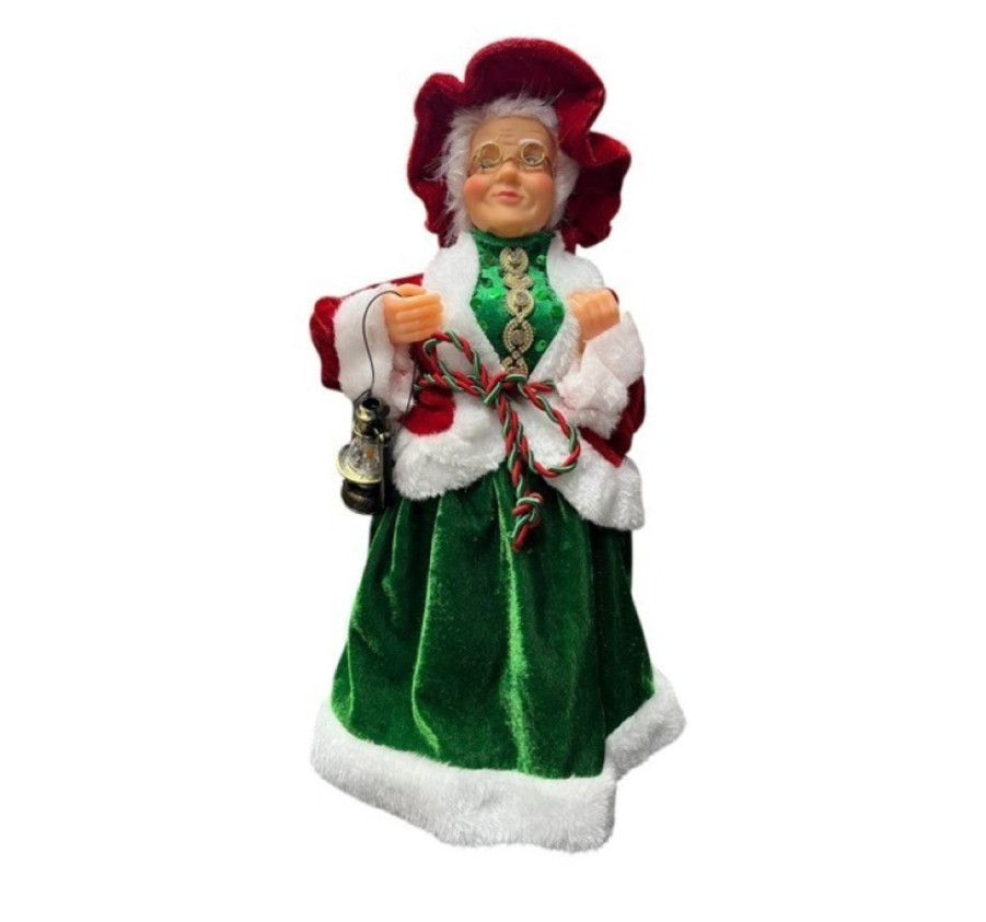 SUJET MERE NOEL H30CM