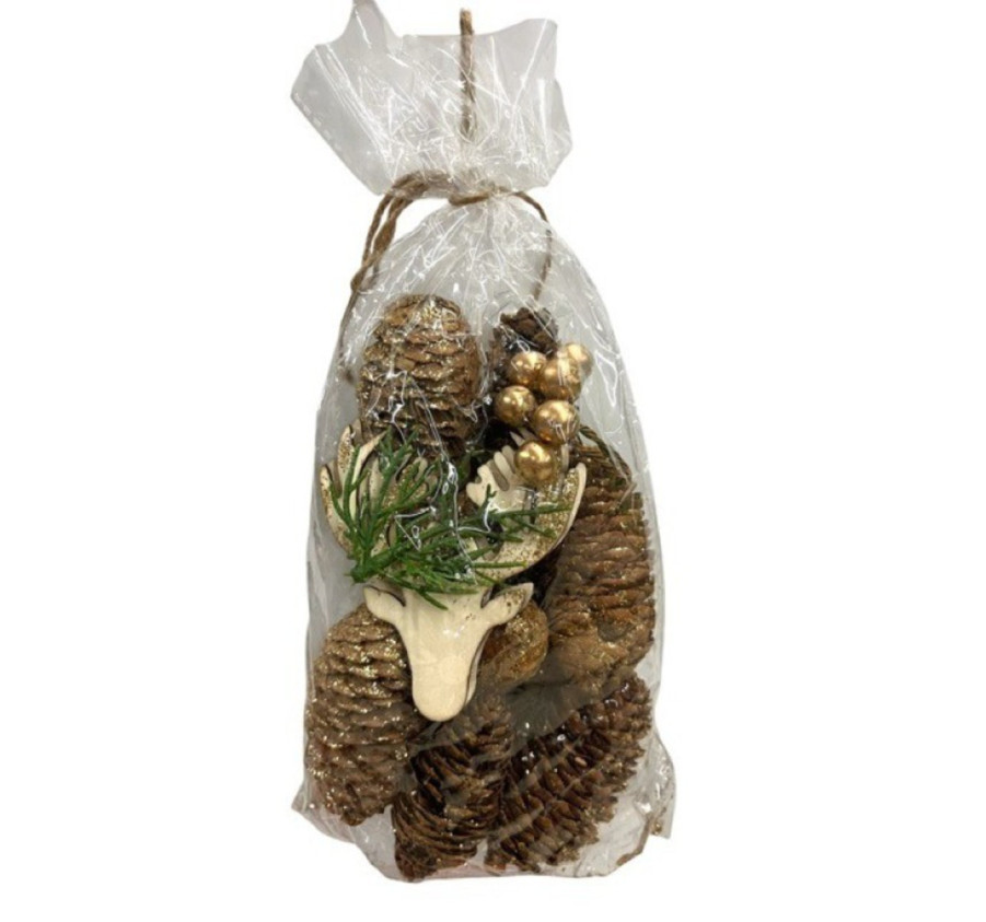 SACHET DE 10 POMMES DE PIN