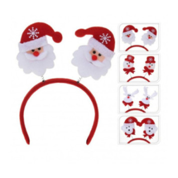 DIADEME DE NOEL AVEC FIGURINES