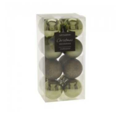 SET DE 16 BOULES DE NOEL
