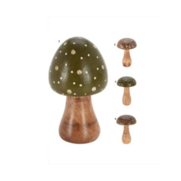 CHAMPIGNON EN BOIS A POSER