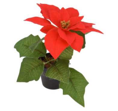 POINSETTIA ROUGE ARTIFICIEL
