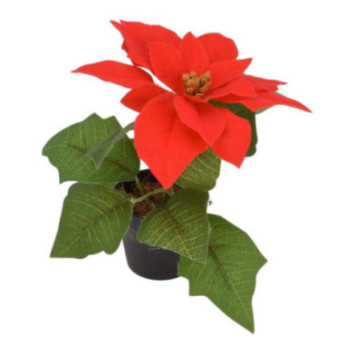 POINSETTIA ROUGE ARTIFICIEL