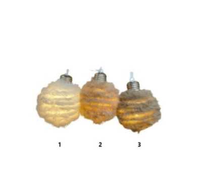 BOULE DE NOEL AMPOULE LED