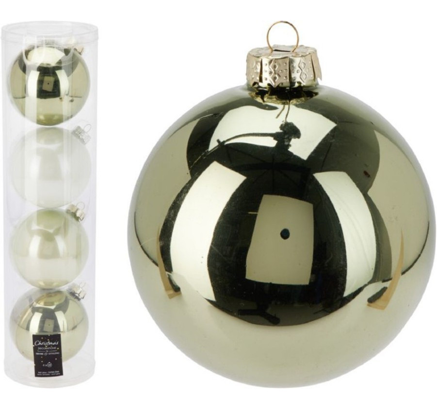 BOITE DE 4 BOULES DE NOEL