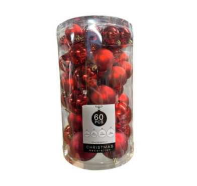 SET DE 60 BOULES DE NOEL