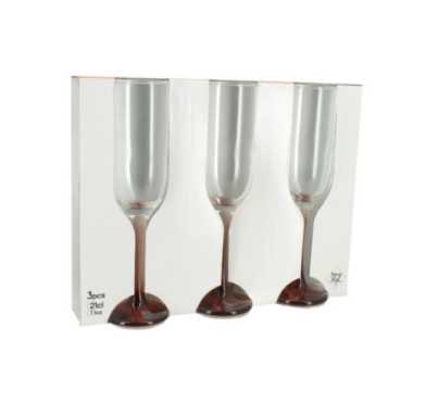 FLUTE A CHAMPAGNE X3PCS