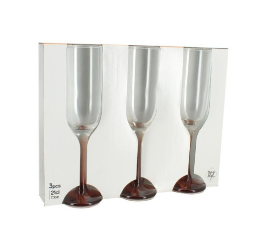 FLUTE A CHAMPAGNE X3PCS