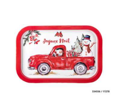 PLATEAU RECTANGULAIRE EN METAL