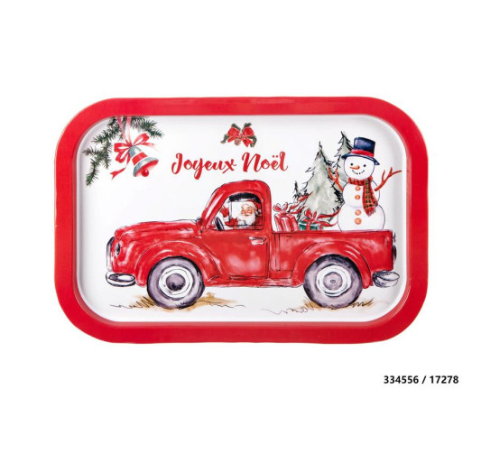 PLATEAU RECTANGULAIRE EN METAL