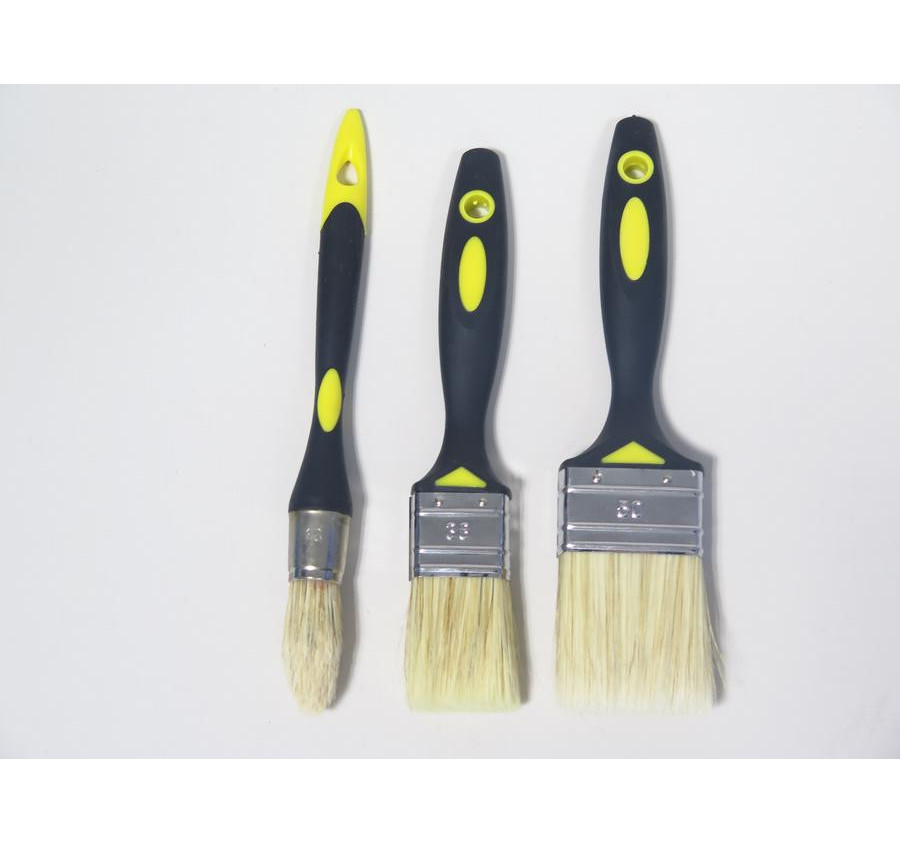 SET DE 3 PINCEAUX A PEINTURE