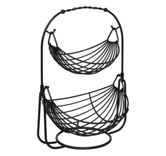 CORBEILLE A FRUITS BLACK