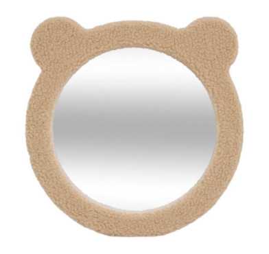 MIROIR BOUCLETTE OURS MARRON