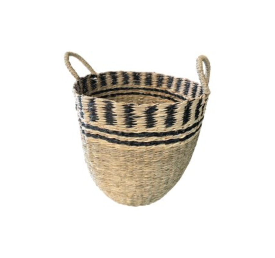 PANIER RONDE EN FIBRE