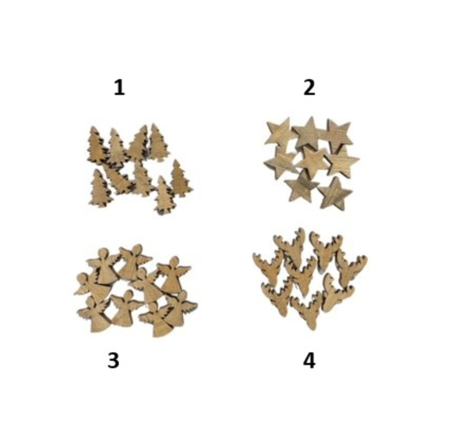 SACHET DE DECORATION EN BOIS