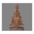 SAPIN DE NOEL EN BOIS H.40CM