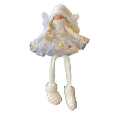 ANGE FILLE DE NOEL LED 60CM