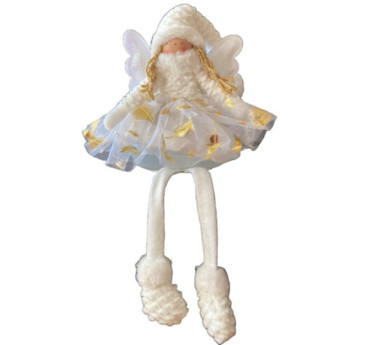ANGE FILLE DE NOEL LED 60CM