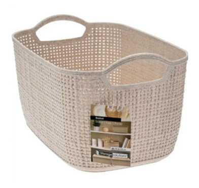 PANIER EN PLASTIQUE AVEC ANSES