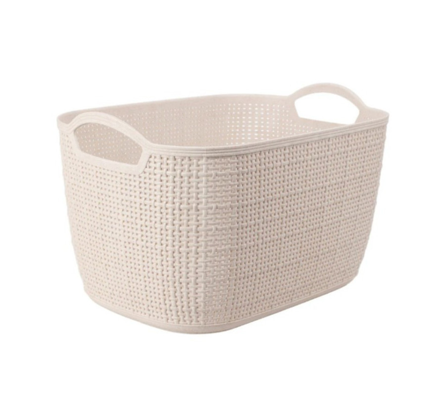 PANIER EN PLASTIQUE AVEC ANSES