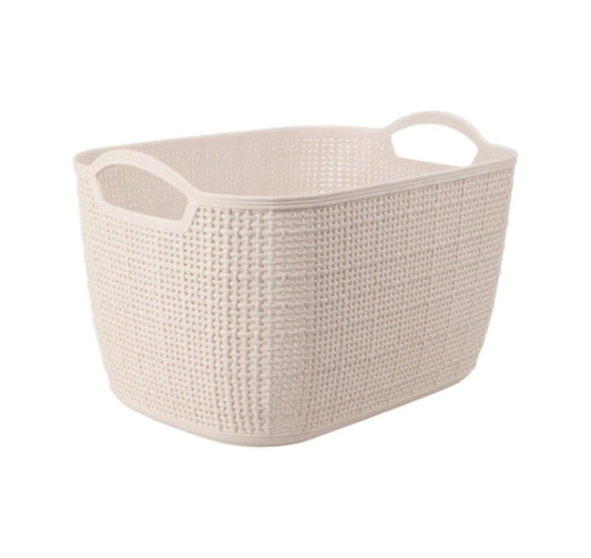 PANIER EN PLASTIQUE AVEC ANSES