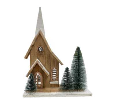 MAISON EN BOIS AVEC LED