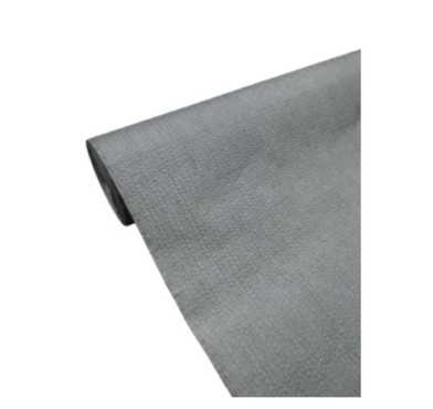 NAPPE EN PAPIER GAUFREE GRIS