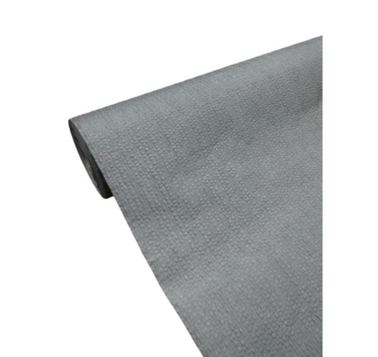NAPPE EN PAPIER GAUFREE GRIS