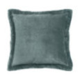 COUSSIN EN FLANELLE BLEU